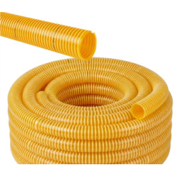 ROLLO MANGUERA ESPIRAL AMARILLA 1"