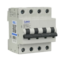 DISYUNTOR TETRAPOLAR 4P 63Amp CURVA C
